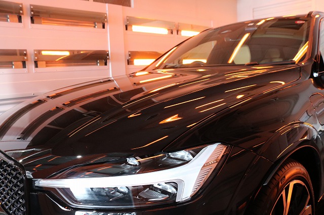 ボルボXC60 カーコーティング 遠赤ブース