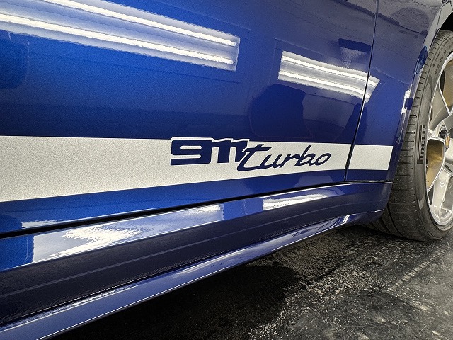 ポルシェ911ターボ コーティング 完了2