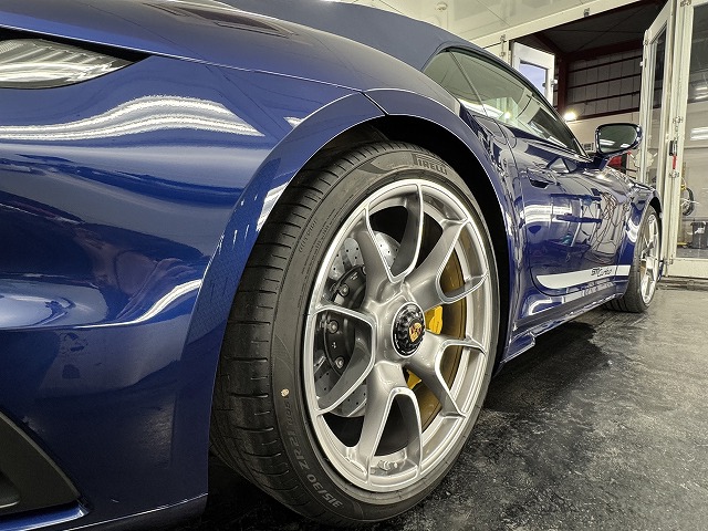 ポルシェ911ターボ コーティング3