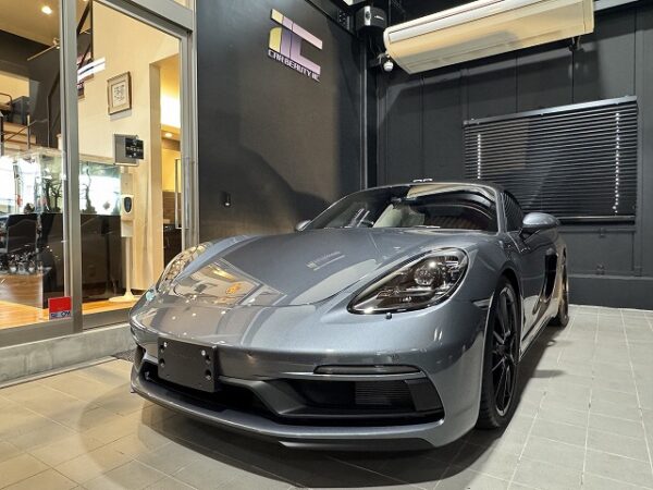 ポルシェボクスターにカーコーティング