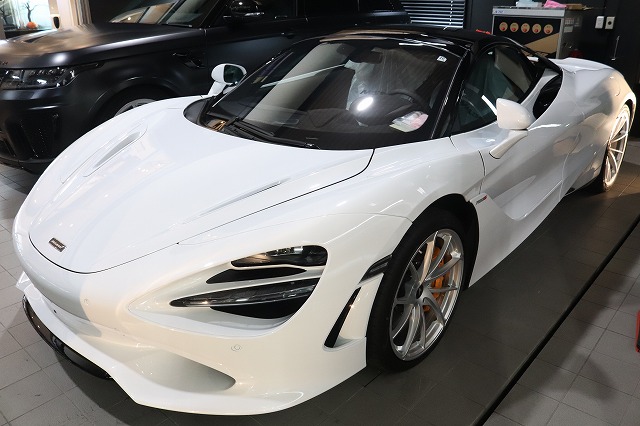 マクラーレン 720Sスパイダーにプロテクションフィルム施工。千葉県市川市よりご来店