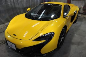 マクラーレン650S コーティング 施工中6
