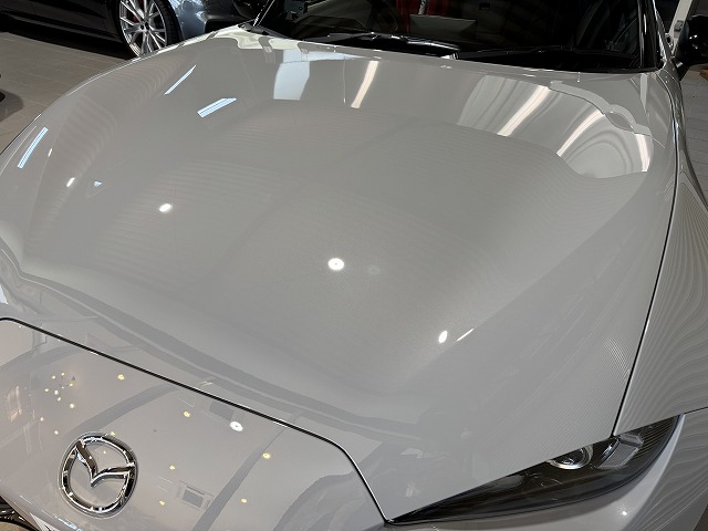 マツダ ロードスター カーコーティング 施工完了2