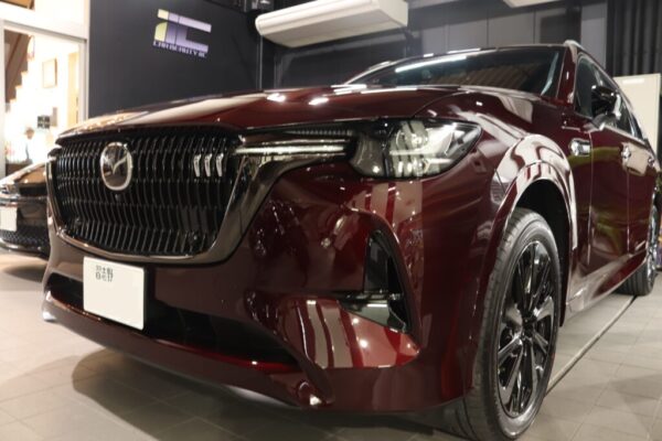 マツダCX-80 カーコーティング 施工完了