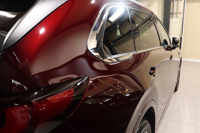 マツダCX-80 カーコーティング 施工完了3