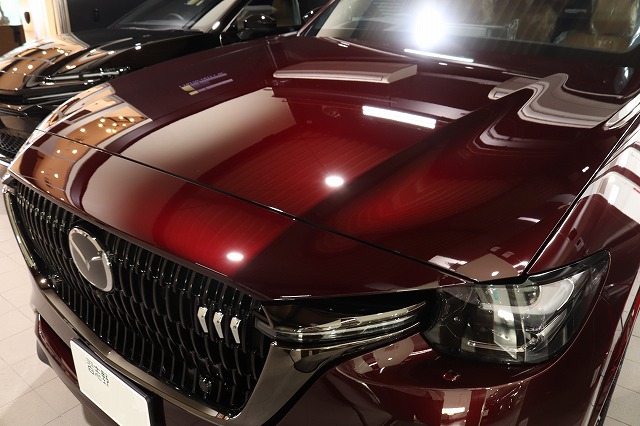 マツダCX-80 カーコーティング 施工完了5