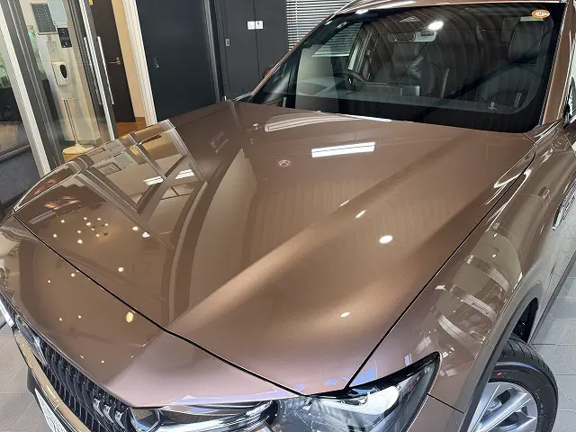マツダCX-80にカーコーティングの施工。千葉県市川市よりお越しのお車