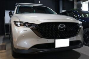マツダⅭX-8にカーコーティング施工千葉県柏市よりお越しのお車にSystemX Crystal SS