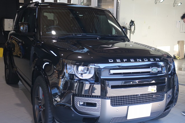 ランドローバー ディフェンダー プロテクションフィルム 施工完了2