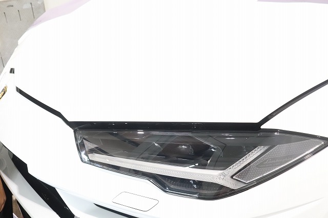 ランボルギーニ ウルス プロテクションフィルム ヘッドライト スモークフィルム After - トータルカービューティIIC ランボルギーニ ウルス プロテクションフィルム ヘッドライト スモークフィルム After