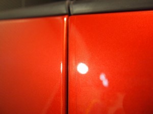 ルノー ルーテシアRS ドアエッジガード 施工2