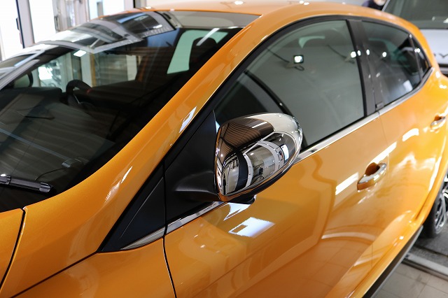 ルノーメガーヌ コーティング 施工完了2