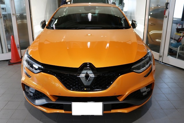 ルノーメガーヌ コーティング 施工完了4