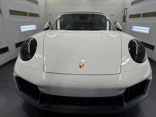 ポルシェ 911タルガ4 GTS　市川市　セラミックコーティング施工後　完成写真