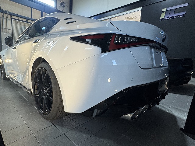 レクサスIS500　千葉市　セラミックコーティング施工後　完成写真