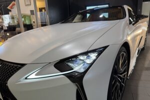 レクサス LC500　葛飾区　　プロテクションフィルム施工後　完成写真