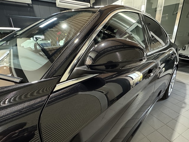 アルファロメオ ジュリア　つくば市　セラミックコーティング施工後　完成写真