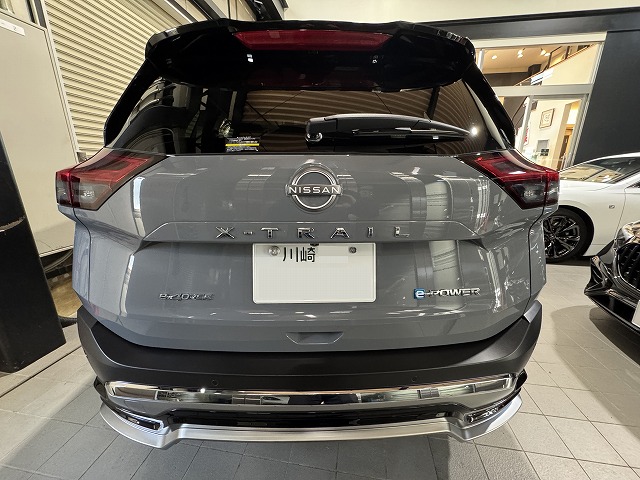 日産 エクストレイル 川崎市　セラミックコーティング施工後　完成写真