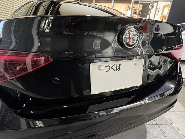 アルファロメオ ジュリア　つくば市　セラミックコーティング施工後　完成写真