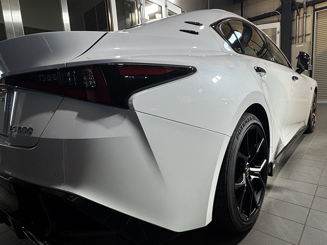 レクサスIS500　千葉市　セラミックコーティング施工後　完成写真