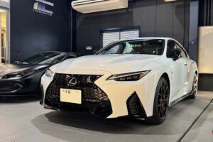 レクサスIS500　千葉市　セラミックコーティング施工後　完成写真