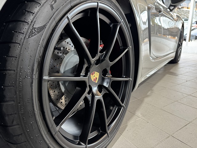 ポルシェ 718ボクスターGTS　プロテクションフィルム施工後　完成写真　中央区