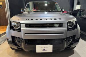 ランドローバー　ディフェンダー　木更津市　マット専用セラミックコーティング施工後　完成写真