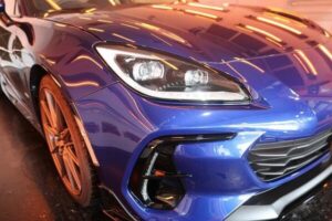 東京都江東区 スバルBRZ ガラスコーティング 遠赤ブース