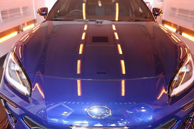 東京都江東区 スバルBRZ ガラスコーティング 遠赤ブース3