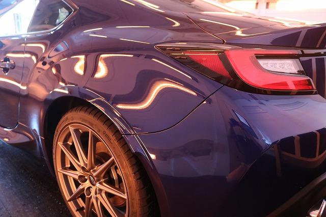 東京都江東区 スバルBRZ ガラスコーティング 遠赤ブース4