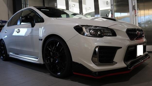 特別仕様車スバルWRX-S208 カーコーティング 施工完了2