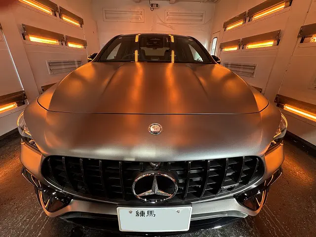 メルセデスベンツ CLA45にセラミックコーティング 東京都新宿区よりご
