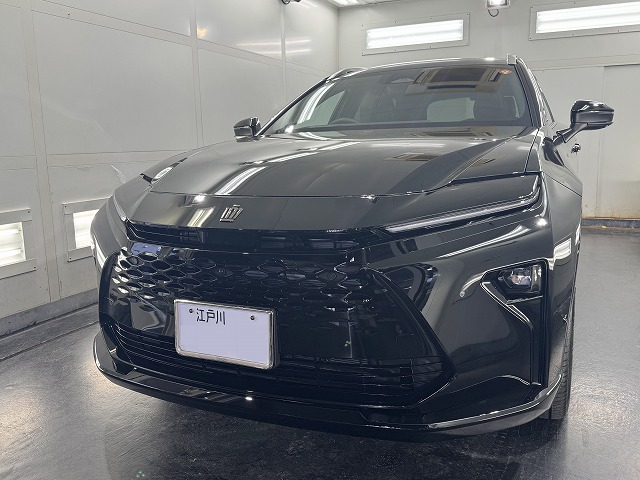 クラウンエステートにカーコーティングの施工。東京都品江戸川区よりお越しのお車に【SystemX Pro】