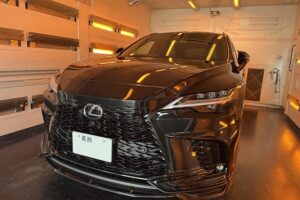 レクサスRX500hにカーコーティングの施工。東京都葛飾区よりお越しのお車に【SystemX Diamond SS】
