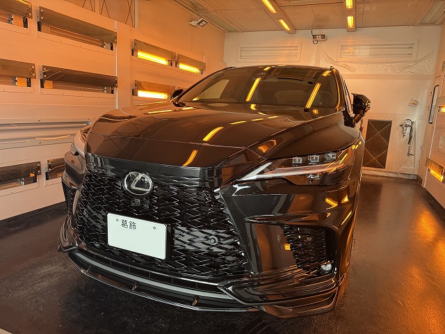 レクサスRX500hにカーコーティングの施工。東京都葛飾区よりお越しのお車に【SystemX Diamond SS】
