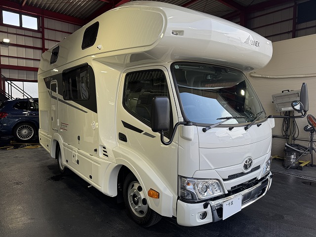011 - トータルカービューティIIC キャンピングカー ANEXリバティ52SP カムロード 川崎市 コーティング施工後 完成写真