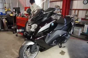 ＢＭＷＣ６５０にＣＲ－１バイクコーティング