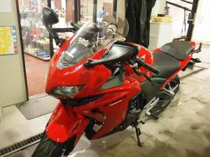 ホンダCBR400にバイクコーティング