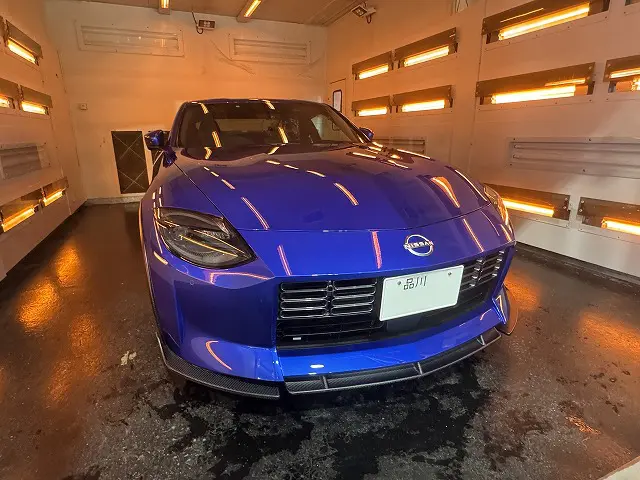 日産 フェアレディZにセラミックコーティング 東京都品川区よりご来店