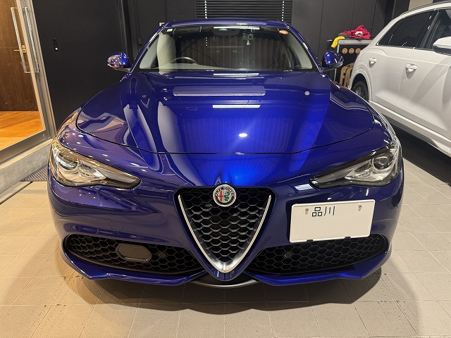 020 - トータルカービューティIIC アルファロメオ ジュリア 目黒区 セラミックコーティング施工後 完成写真