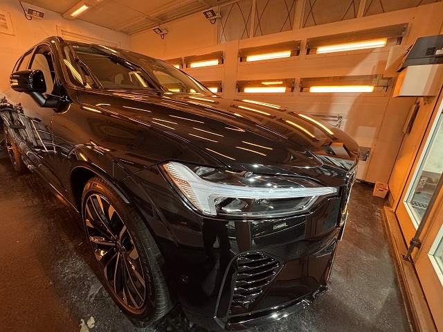 031 - トータルカービューティIIC ボルボ CX60 浦安市 遠赤外線熱乾燥中