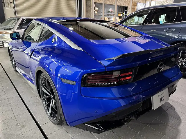 約300g以上あり‼️ シェラネバダ産 エレクトリックブルー 日産 フェアレディZにセラミックコーティング 東京都品川区よりご来店