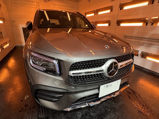 036 - トータルカービューティIIC メルセデスベンツ GLB 市川市 遠赤外線熱乾燥中