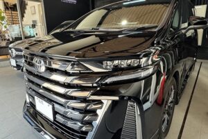 トヨタ ヴェルファイア　船橋市　セラミックコーティング施工後　完成写真