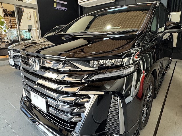 トヨタ ヴェルファイア　船橋市　セラミックコーティング施工後　完成写真