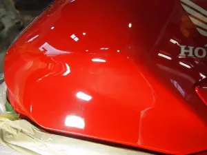 ホンダCBR400にバイクコーティング