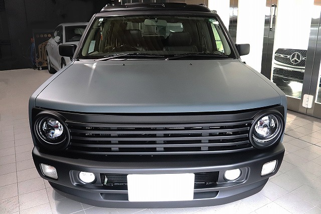 日産ラシーンにカーコーティング施工　東京都江東区より【System X Max MF】