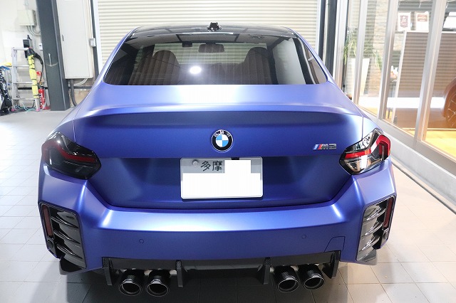BMW M2プロテクションフィルム施工後 2
