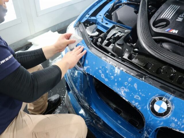 BMWM4にプロテクションフィルム施工いたしました 習志野市 XPEL ULTIMATE PLUS 1 - トータルカービューティIIC BMWM4にプロテクションフィルム施工いたしました 習志野市 XPEL ULTIMATE PLUS 1