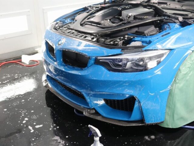BMWM4にプロテクションフィルム施工いたしました 習志野市 XPEL ULTIMATE PLUS 2 - トータルカービューティIIC BMWM4にプロテクションフィルム施工いたしました 習志野市 XPEL ULTIMATE PLUS 2